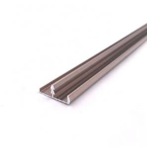 Buy cheap 16.3mm T Shape aluminium square edge trim Polishing Moulding Profiles product