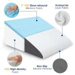 Adjustable Sleeping Bed Wedge Pillow Memory Foam Triangle Wedge Shaped Pillows