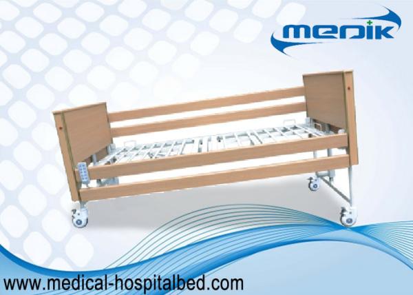 Quality Height Adjustable Home Care Beds With Lock Down Side Rails On Casters for sale