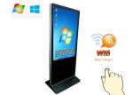 Interactive Kiosk Touch Screen 55 Inch Floor standing LCD Display All In One PC
