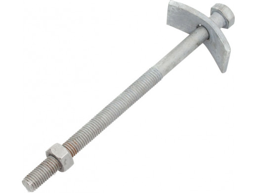 Galvanized Pole Head Coupling Bolt Strut Pole Line Bolt Hardware