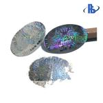One Time Use Holographic Security Labels Moisture Proof With Serial Number