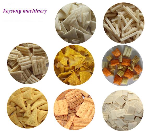 Healthy Puff Snack Flour Tortilla Maker Machine , High Efficiency Corn Flakes Machine