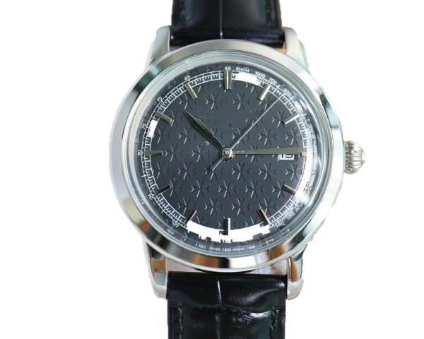 Quality Classic Leather Strap Wrist Watch 200mm Strap Length Stainless Steel Case Quartz Watch for sale