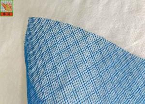 Industrial Plastic HDPE Vacuum Infusion Mesh Diamond Shaped Hole Bule Color