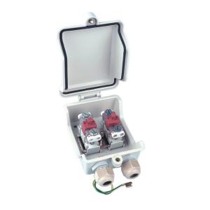 2 Pair Telephone Distribution Box Waterproof IP55 With / Without GDT