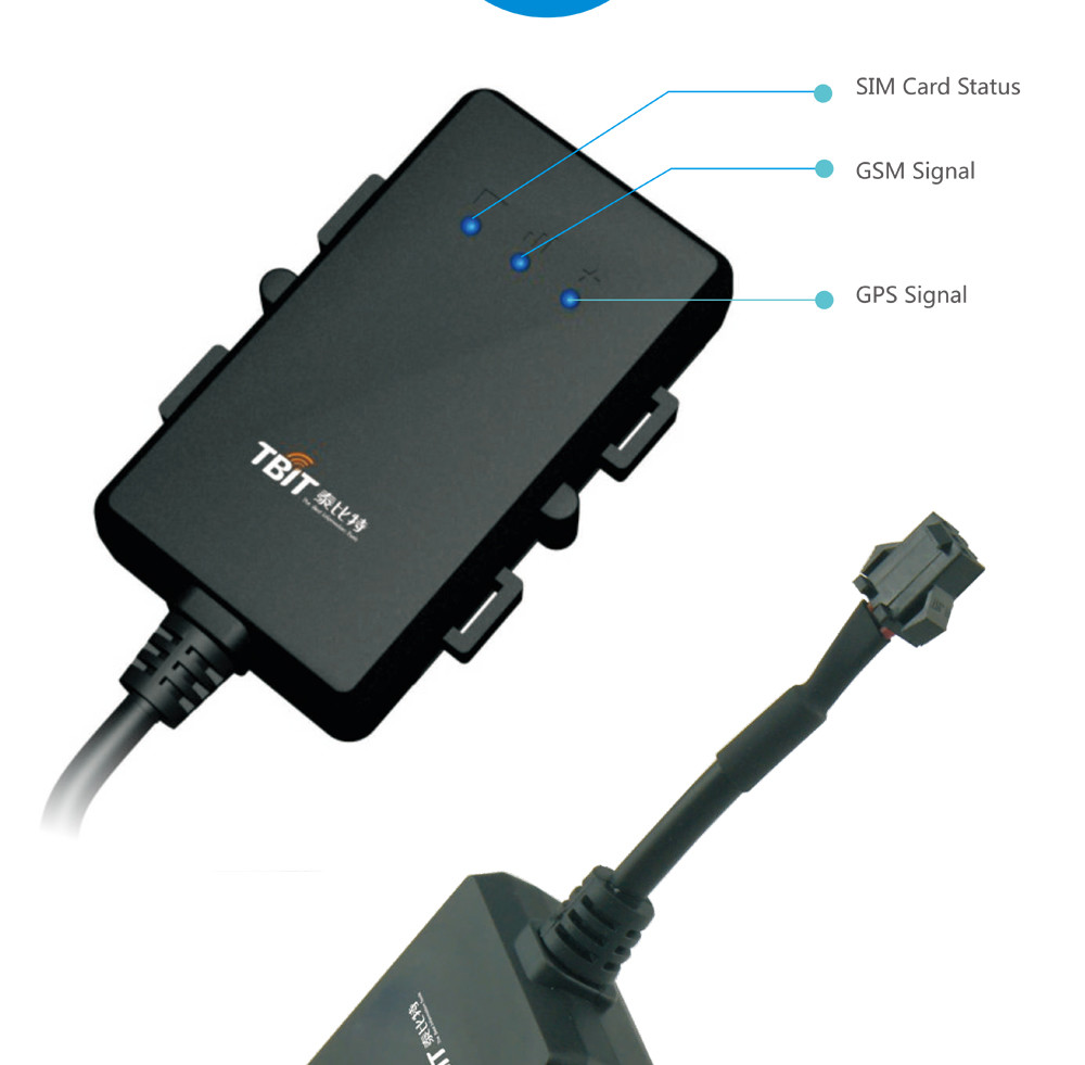 Waterproof Data Logger Electric Motorcycle GPS GSM Tracker With Free Platform Fee