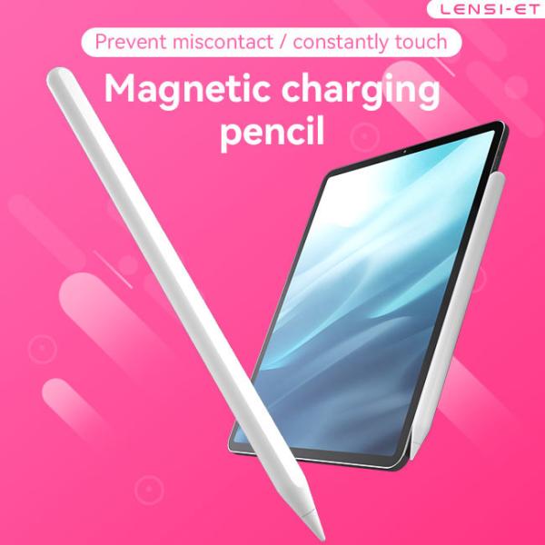 Capacitive Magnetic White Stylus Pen Touch Screen Pen For Ipad Phone