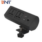 competitive price supply the bracket for office table movable fix on desk socket
