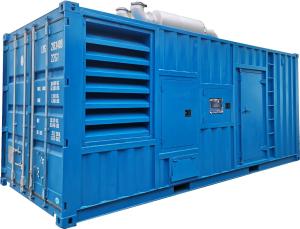 China 1500rpm 1800rpm Large Soundproof Diesel Generator For Hospital on sale