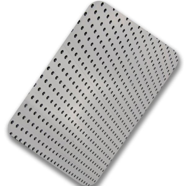 JIS Stainless Steel Punch Plate 1.2mm 0.5 Mm Stainless Steel Sheet With Round Holes