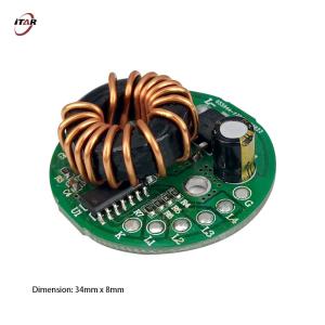 Buy cheap 18V 25A LED Driver Circuit Board 90W For LED Flashlights Torches product