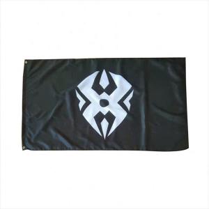 Double Sided Printed  Custom Polyester Flag 90x150cm Rectangular