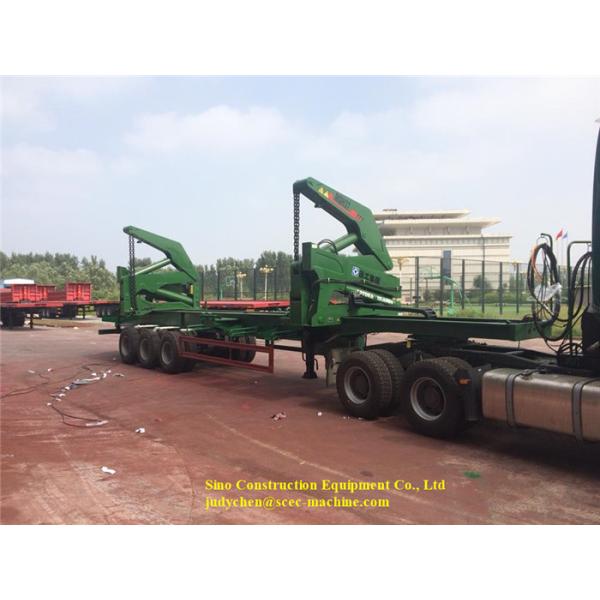 20ft Container Side Loader Trailer MQH37A 3 Axles Heavy Duty Side Lifter Truck