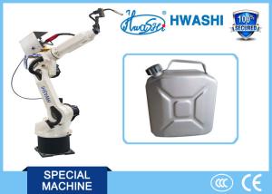 China AC Servo Driving 6 AXIS Industrial Robots , CNC Robotic Welding Machine For Jerrycan on sale