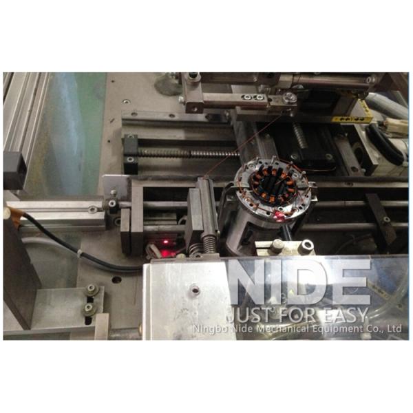Automatic BLDC double working stations Burshless motor stator needle winding machine / Stator ID 10-100mm