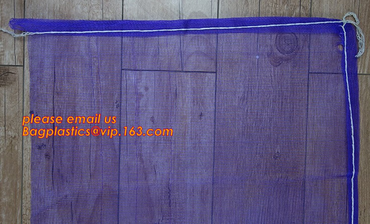 pp tubular fruit net sack, Customize all colors and sizes potato onion mesh raschel bag,Raschel knitting PE mesh vegetab