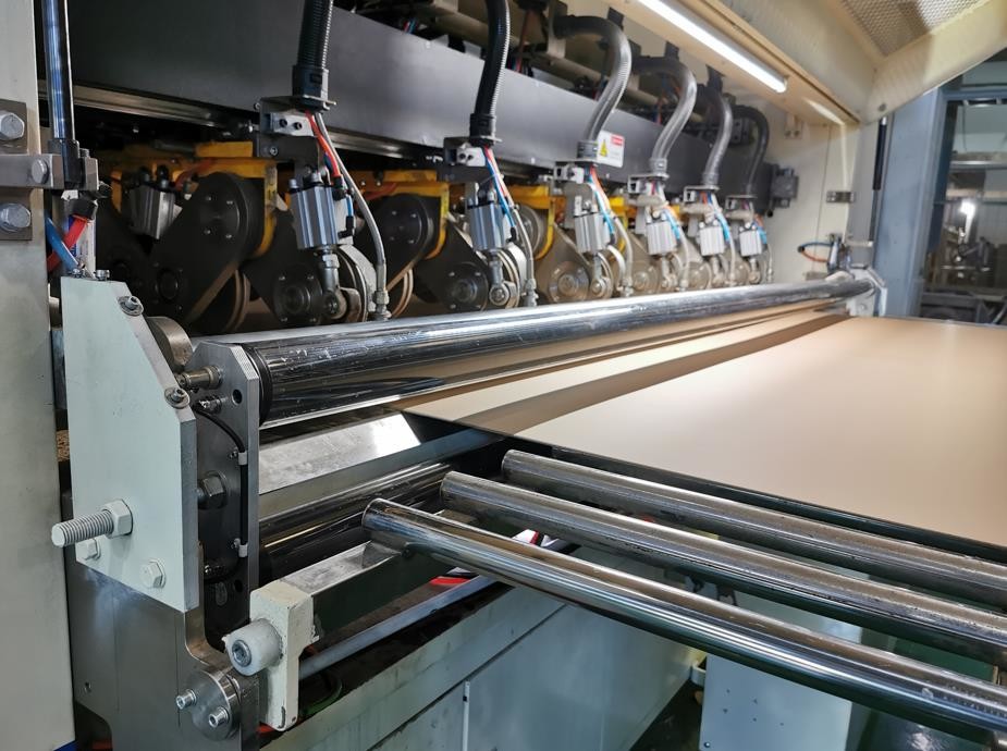 Slitter Scorer Web Tension Control System 1800mm Cardboard Web Size