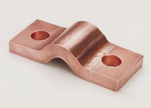 Buy cheap Bare Copper Wire 99.99% Flexible Copper Busbar Connection , Laminated Copper Flexible Jumper product