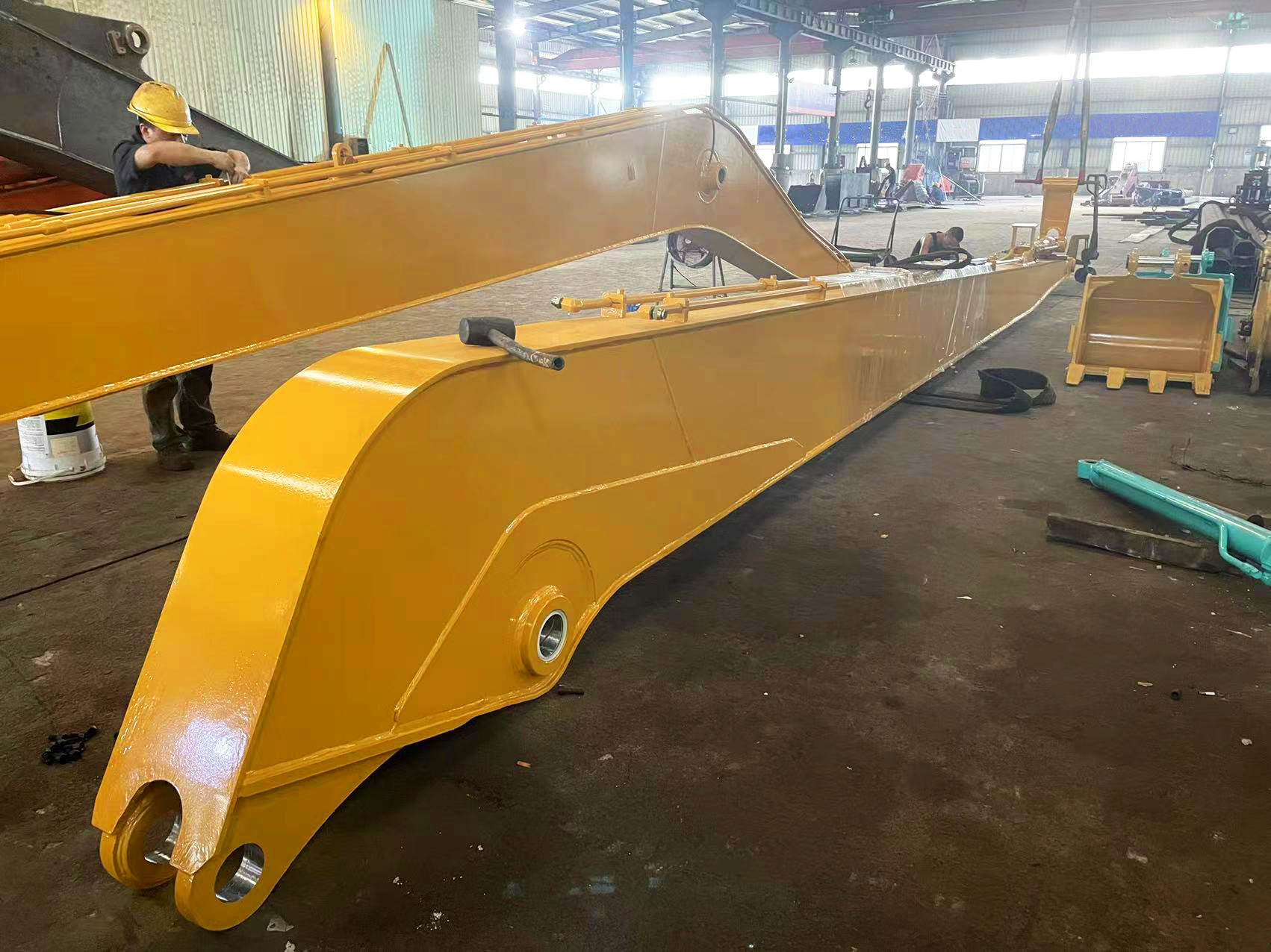High Load Excavator Long Reach Booms For Construction ZX200 PC200 CAT320