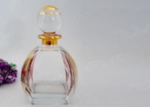 Buy cheap Aluminium Cap Custom Glass Perfume Bottles , Empty Perfume Oil Bottles With Atomizer product