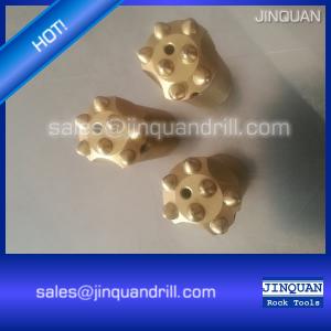 Buy cheap 34mm 7 tungsten carbide buttons 12 degree tapered button bits product