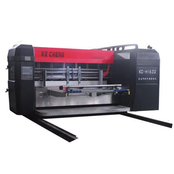 Top Printing Automatic Flexo Printer Slotter / Carton Multi Colour Printing Machine