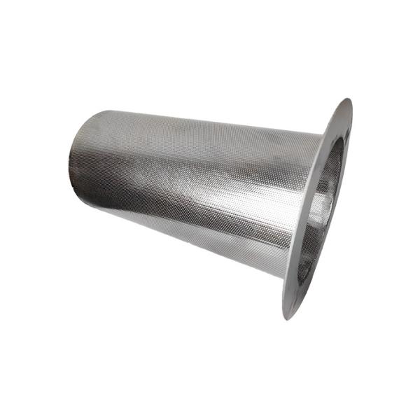 304 / 316L 15 Cm Diameter Perforated Stainless Steel Pipe For Filter