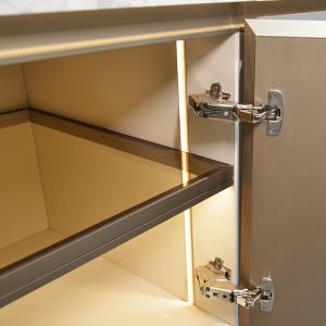 Minimalist Style Aluminum Modular Kitchen Service Shelves