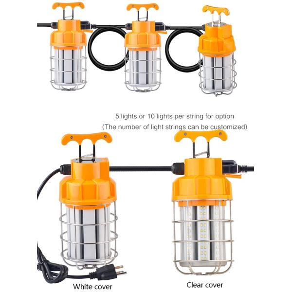 150W Best Work Light For Construction with With a steel safety snap lock