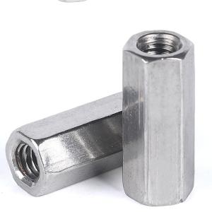 SS304 SS316 Bright Rod Reducing Long Coupling Nuts And Washers