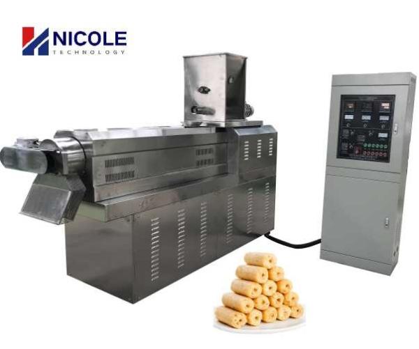 Quality Ce Core Filled Corn Puff Making Machine Twin Screw Extrusion Processing for sale