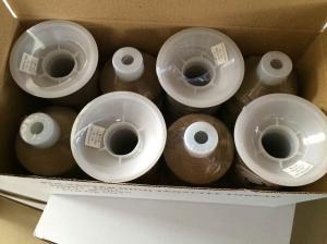 China Leather Clothes Sewing 100% Polyester Spun Yarn Wear Resistant Excellent Flexibility on sale