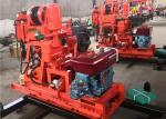380V GK 200 Soil Test Drilling Rig Machine With Wheels For Geotechnical