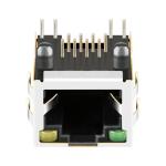 Amphenol RJHSE5384 Compatible LINK-PP LPJE101AHNL Tab Up Green/Yellow LED 1X1