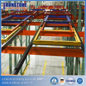 Buy cheap Safe Loading And Retrieval Push Back Rack System product