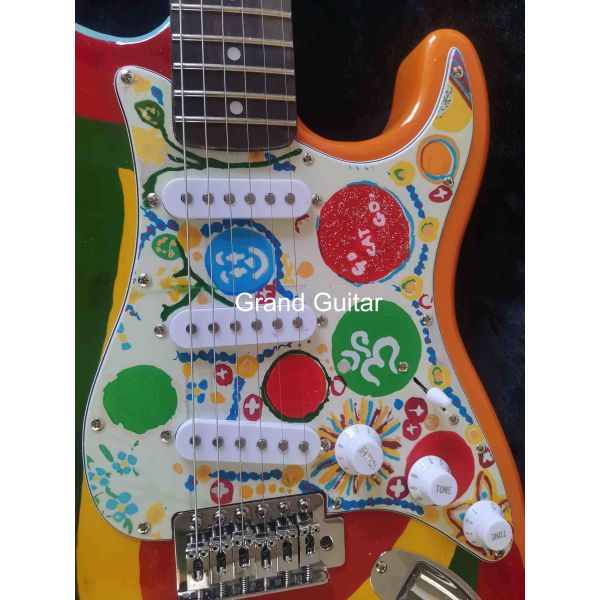 Custom Fender GUITAR Shop George Harrison Rocky Masterbuilt P.Waller Electric Guitar