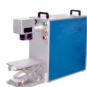 China Produce Fiber laser marking for product line marking metal logo,signs on sale
