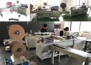 Buy cheap Automatic twin ring binding machine with hole punching function PBW580 product