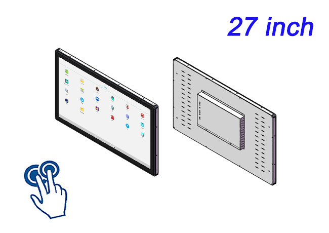 27-Inch Android Embedded Touch Screen for Trade Show Displays, Smart Retail Applications, Multimedia Consoles, and Control Systems
