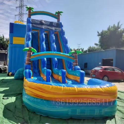 Quality Wholesale price inflatable slides double waterslide inflatable pool slide water slide for sale