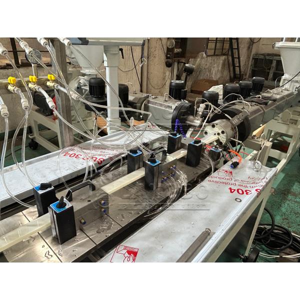 Plastic PVC Price Tag Holder Plastic Strip Supermarket Shelves Plastic Label Extrusion Making Machine