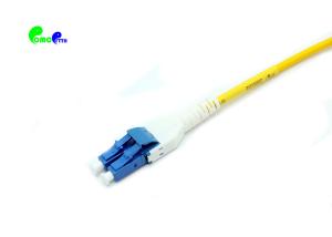 China Made Uniboot LC - Uniboot LC Duplex Fiber Patch Cable 3.0mm Unti-tube Available For Single Mode / OM1 / OM2 / OM3