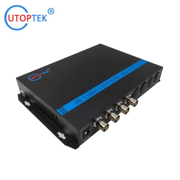 4ch 1080P BNC video+2port Rs485 data, Fiber FC/SC/ST 20km, HD-CVI/AHD/TVI 1080P Coaxial Video over Fiber Converter