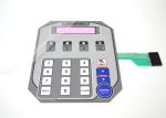Tactile Flat Metal Dome Membrane Switch , Membrane Type Keyboard ROHS ISO