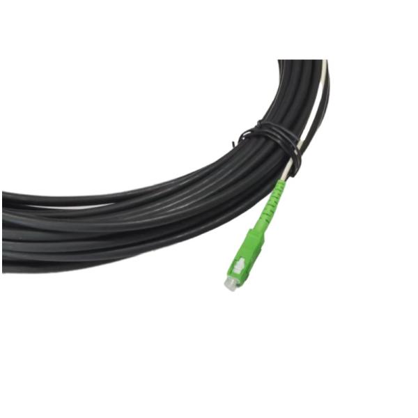 IP68 SC APC Singlemode HW Waterproof Mini Fiber Optic Pre-Connector Patch Cord with 1