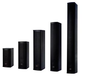 Buy cheap Full Frequency Linear POE Column Speaker Built In DSP Processing product