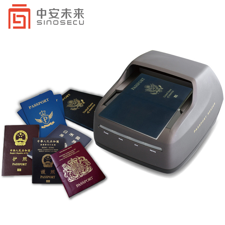 Classic Passport Reader Machine Device for Airport Document Checks 24 Bit Colour Depth