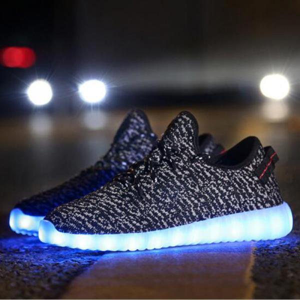 led shoes yeezy 350