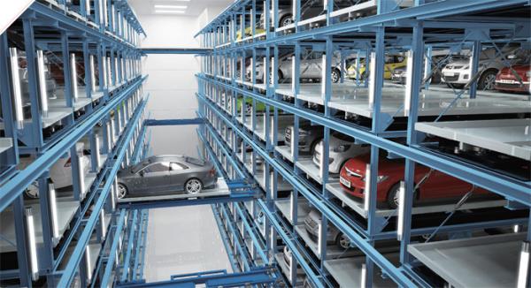 Quality PPY Horizontal Circulation Parking System 2200kg 6 Levels for sale